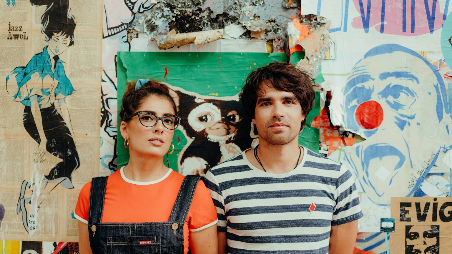 Celina von Wrochem und ihr Partner Luca Bo Hansen vermischen als Lina Bó Chansons und südamerikanische Klänge.