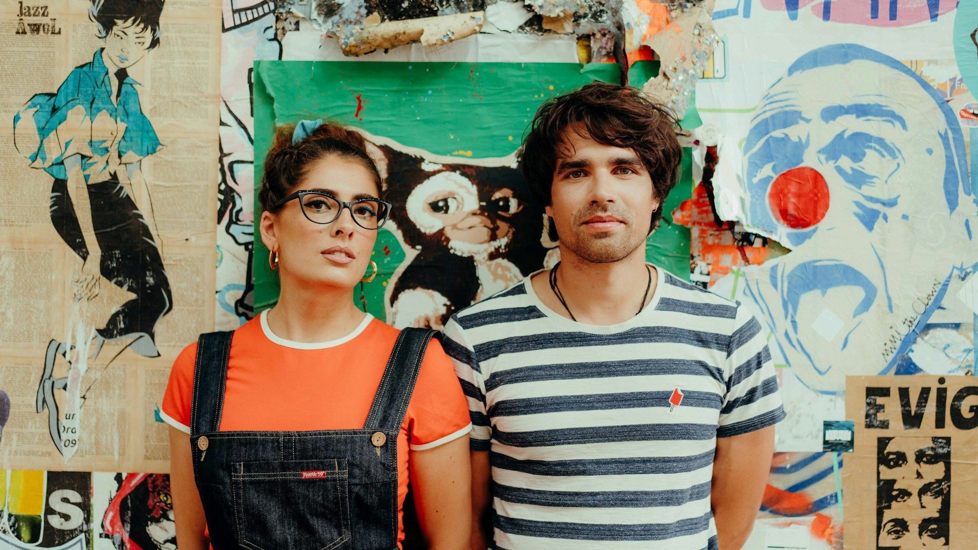 Celina von Wrochem und ihr Partner Luca Bo Hansen vermischen als Lina Bó Chansons und südamerikanische Klänge.