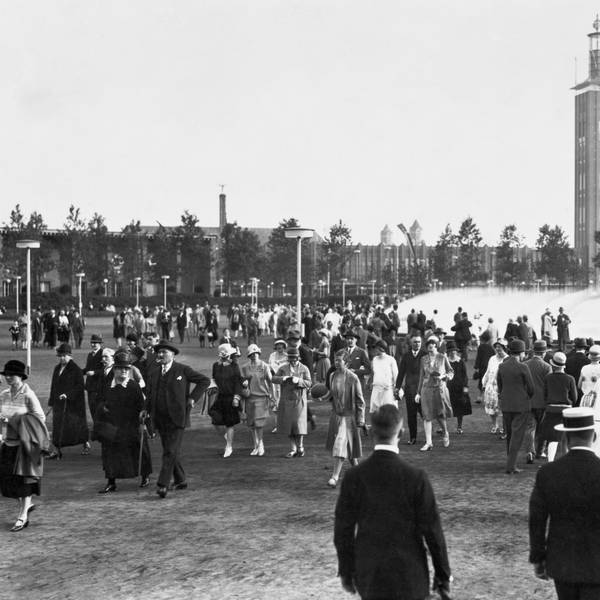 Der 1928 errichtete Messeturm von Adolf Abel.