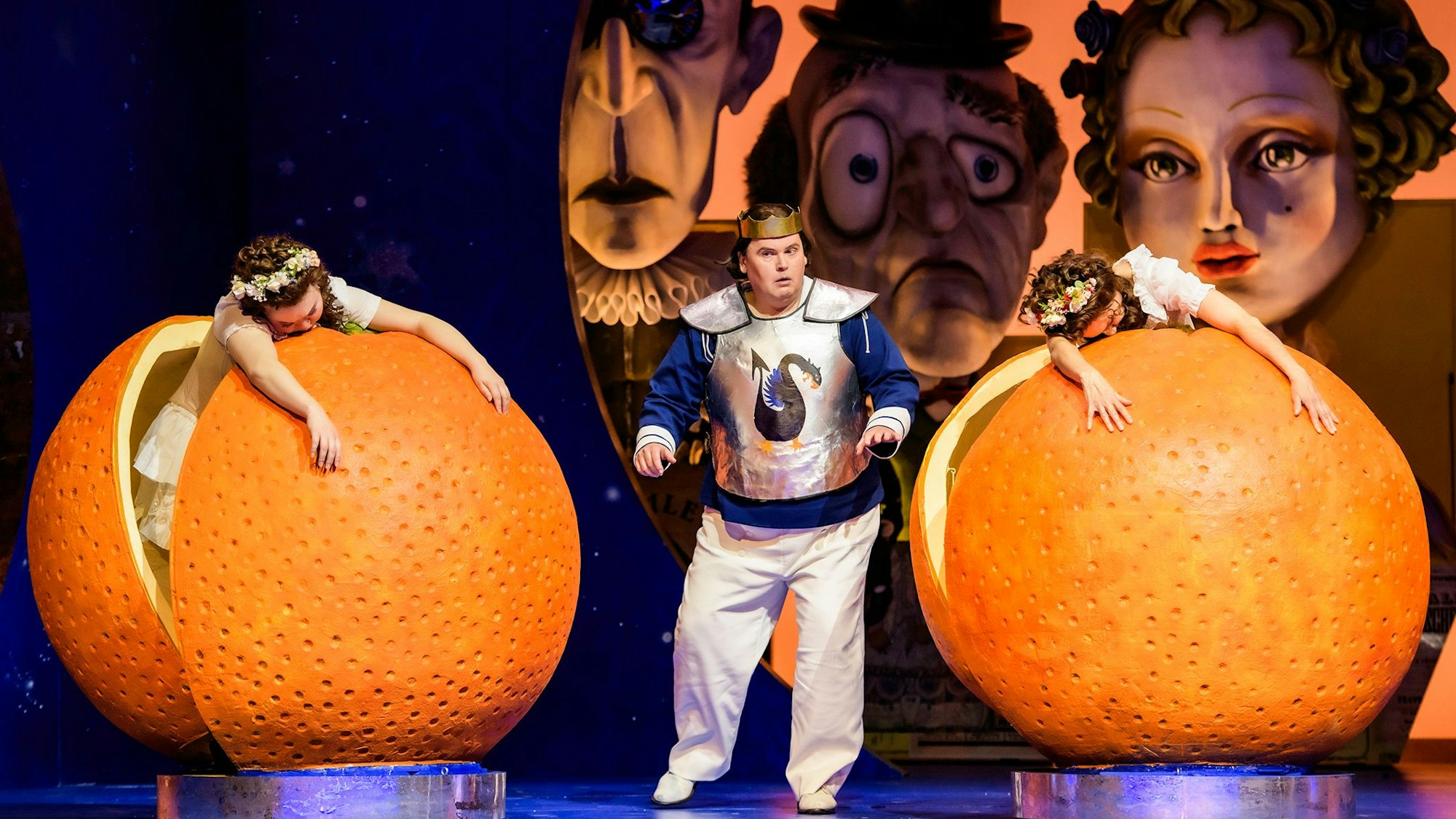 Die Liebe zu den drei Orangen Oper Bonn