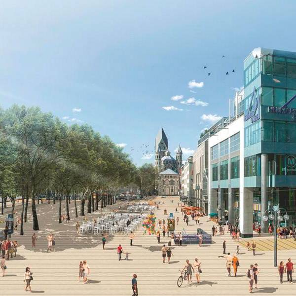 Tunnelbefürworter sehen vor allem in der Gewinnung der oberirdischen Freiflächen wie am Neumarkt einen Vorteil.