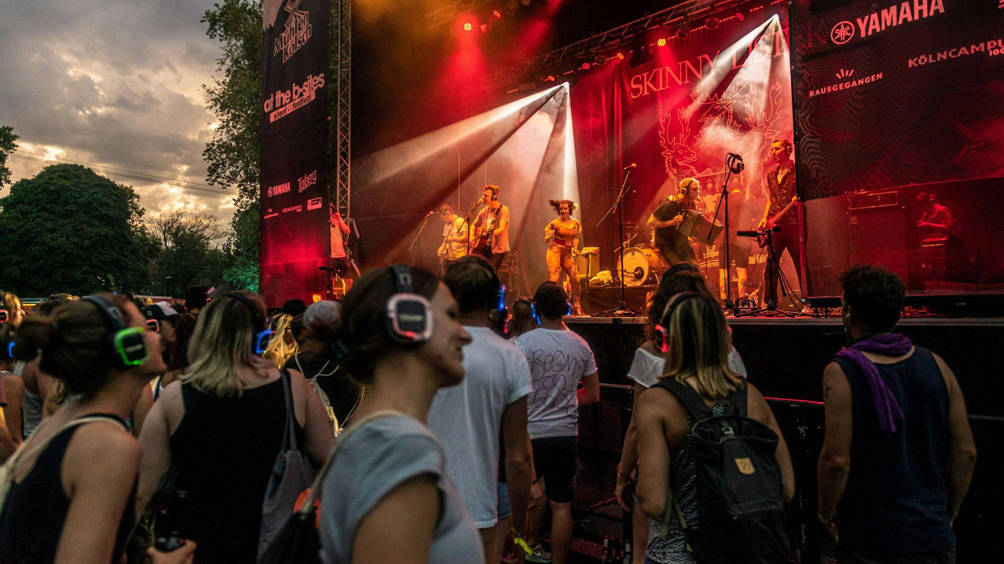 Im Jugendpark fanden bis 2020 auch während Corona unter anderem Kopfhörer-Konzerte statt.