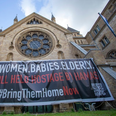 Die Synagoge an der Roonstraße in der Kölner Innenstadt.