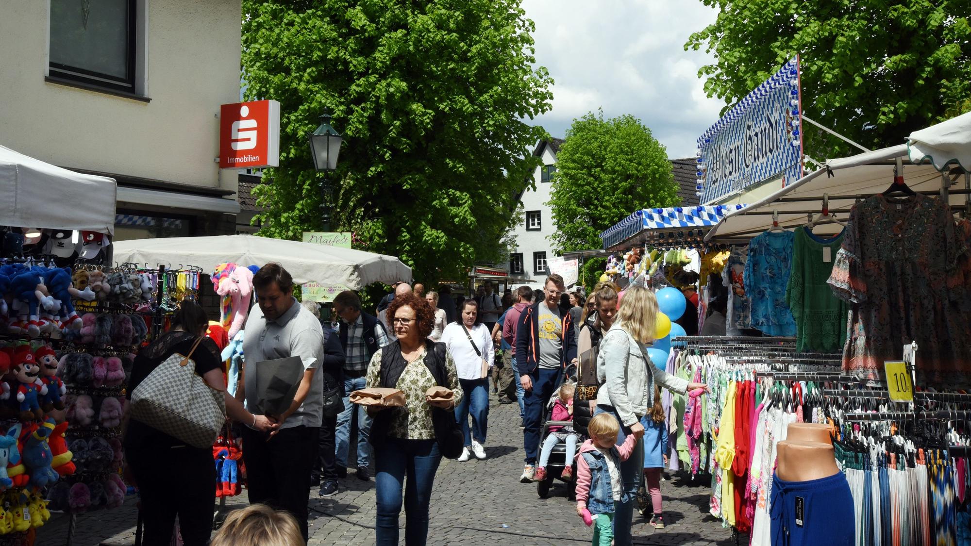 Das Maifest in Lindlar im vorigen Jahr.