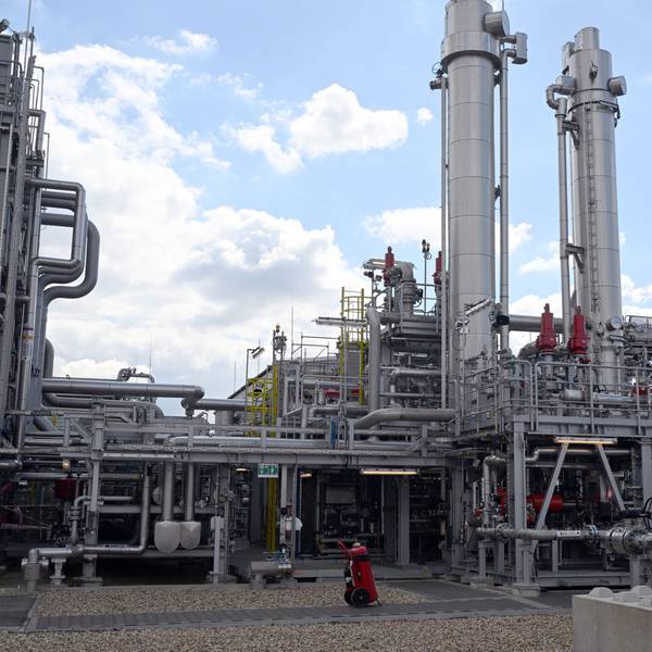 Die größte Bio-LNG-Anlage Deutschlands geht jetzt im im Energy & Chemicals Park Rheinland von Shell in Betrieb.