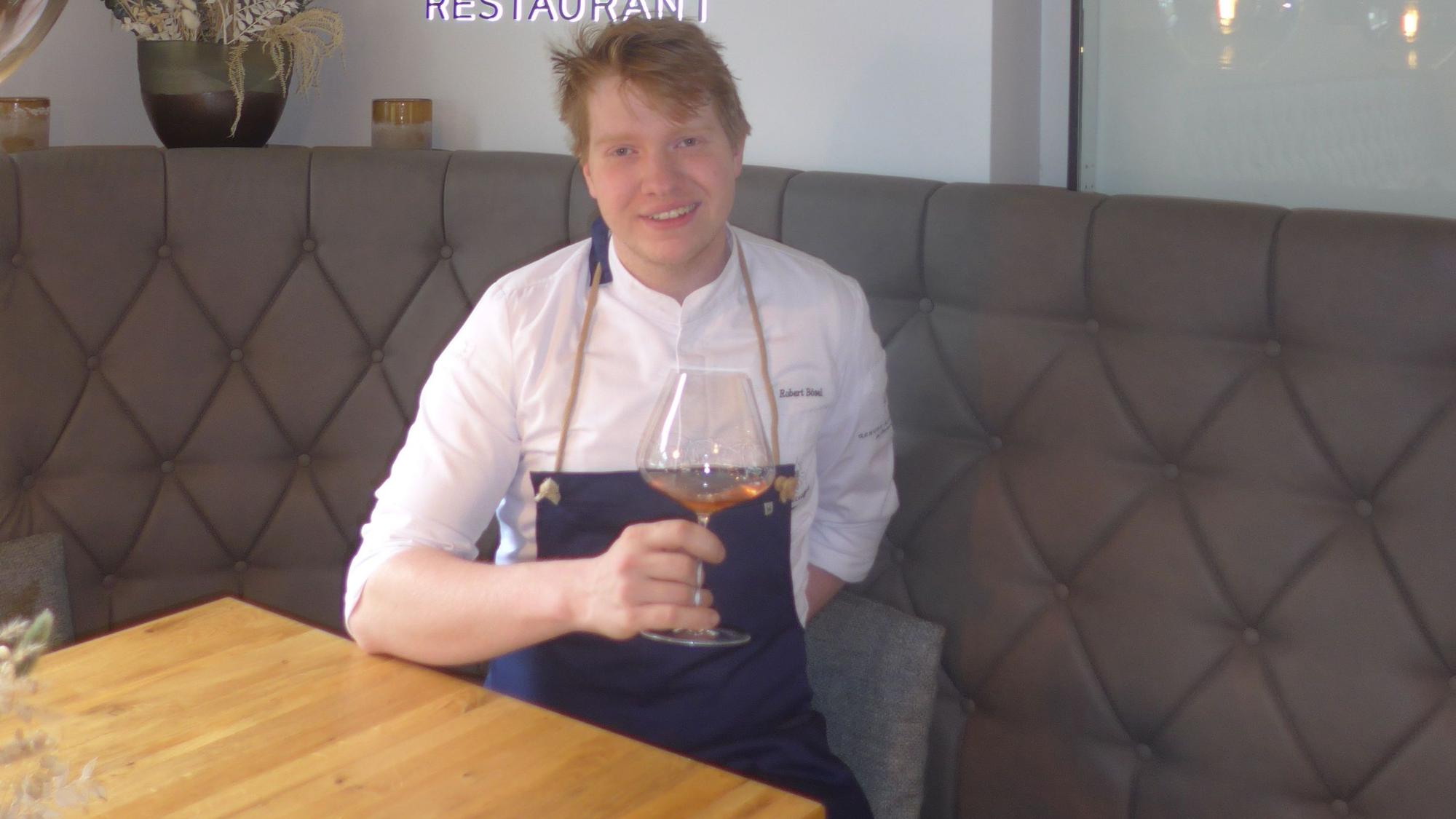 Robert Bösel überzeugt die Gäste des Restaurants Thüres in Altenahr mit kreativen Speisen