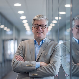 Interview mit dem neuen Chef von RWE Generation, Nikolaus Valerius in Essen am Montag den 15.04.2024. Foto: Lars Heidrich / FUNKE Foto Services