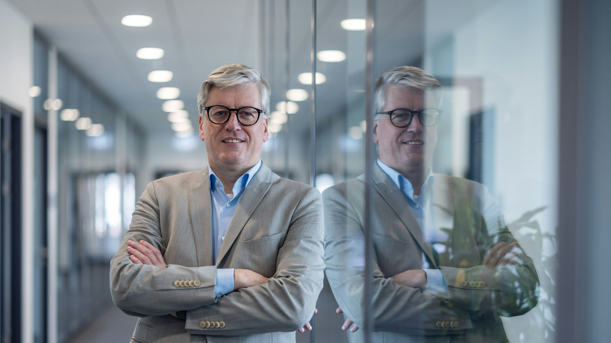 Interview mit dem neuen Chef von RWE Generation, Nikolaus Valerius in Essen am Montag den 15.04.2024. Foto: Lars Heidrich / FUNKE Foto Services