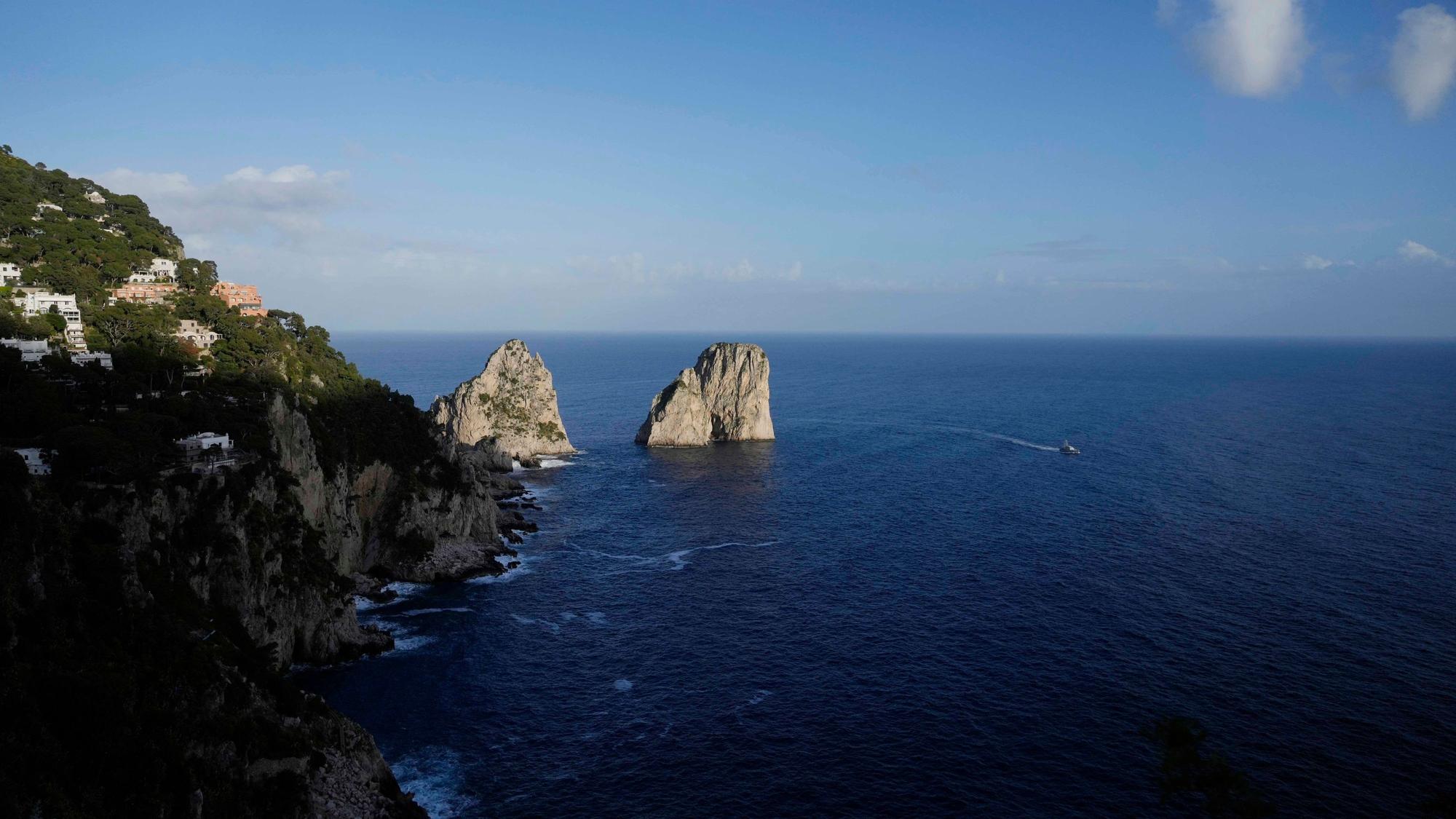 Ein Blick auf Capri (Symbolbild)