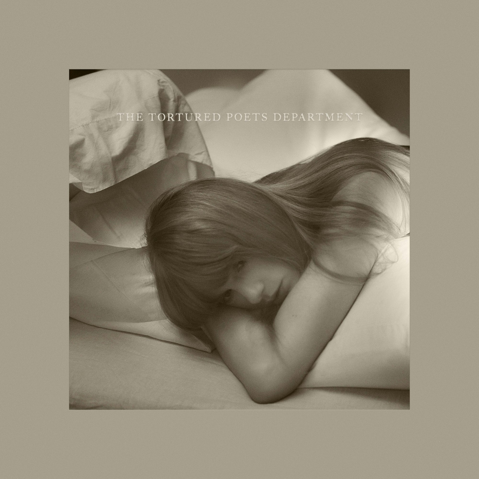 Das Cover vom neuen Album „The Tortured Poets Department“