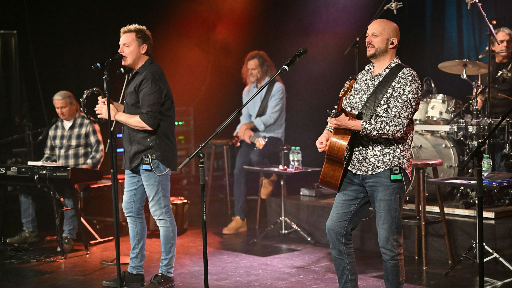 Das Foto zeigt die Bläck Fööss im Bergischen Löwen.