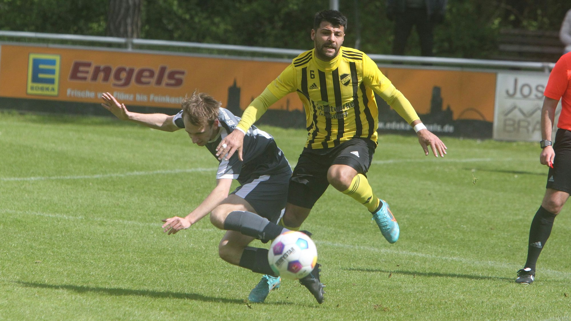 Michel Möller und Amir Kukavica.