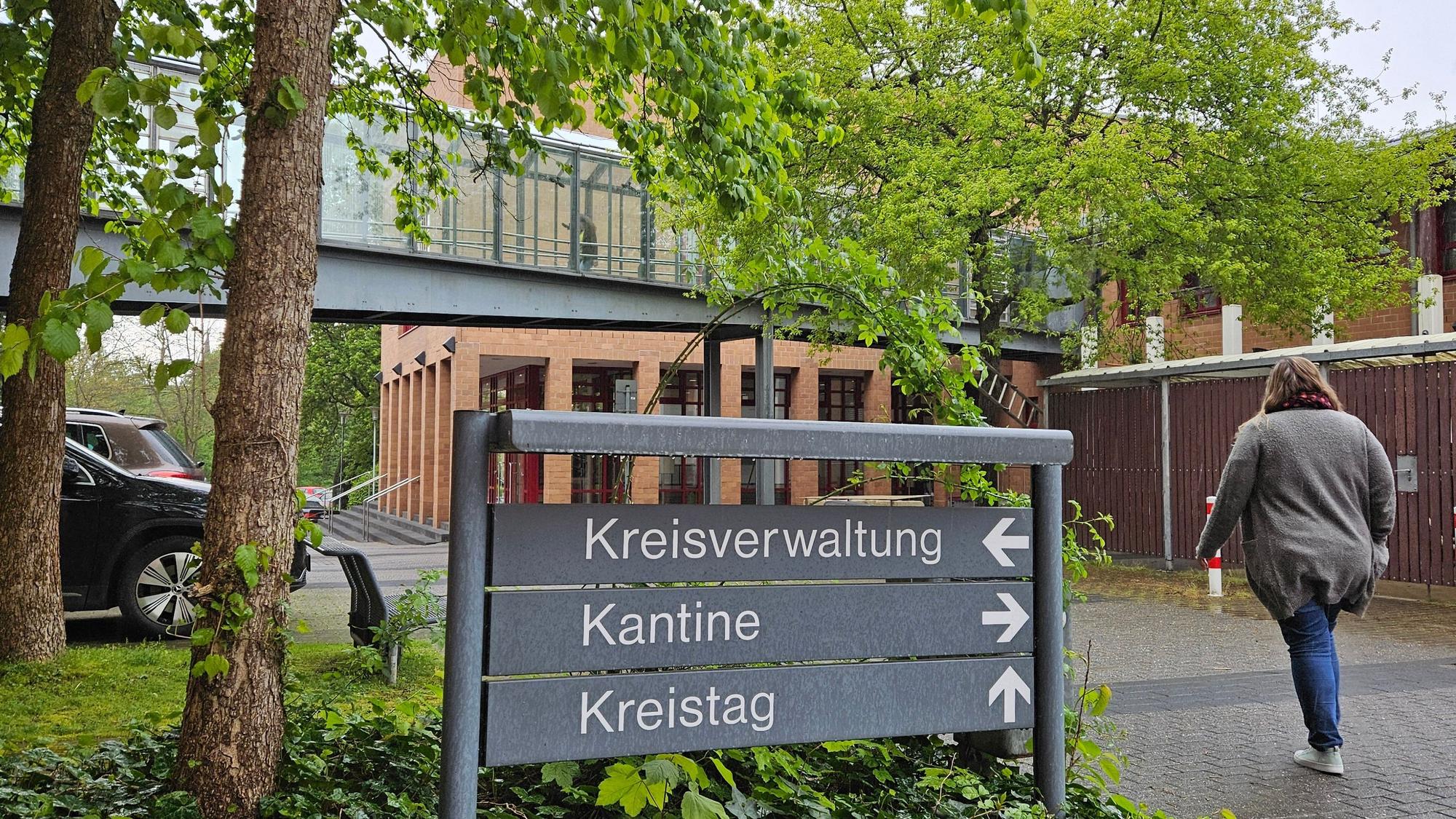Das Kreishaus in Bergheim