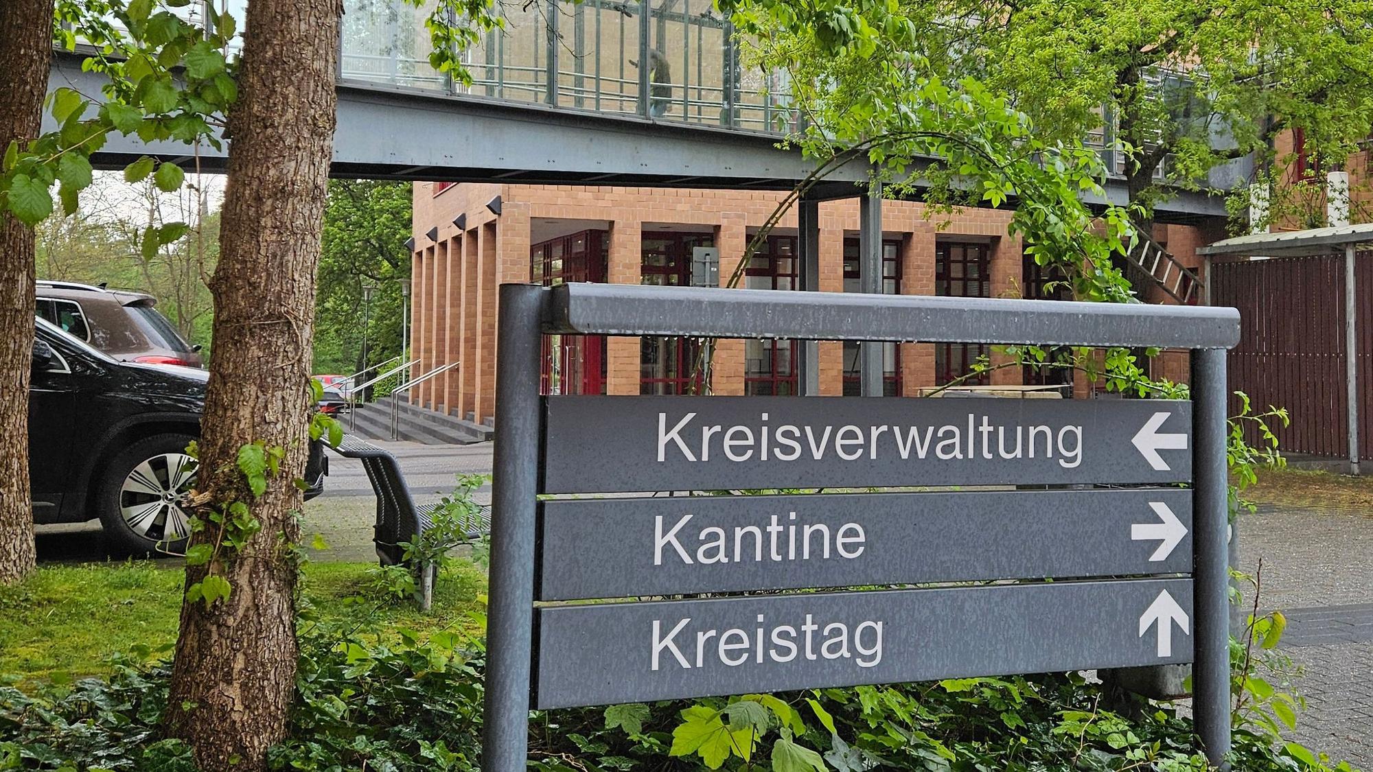 Das Kreishaus in Bergheim.