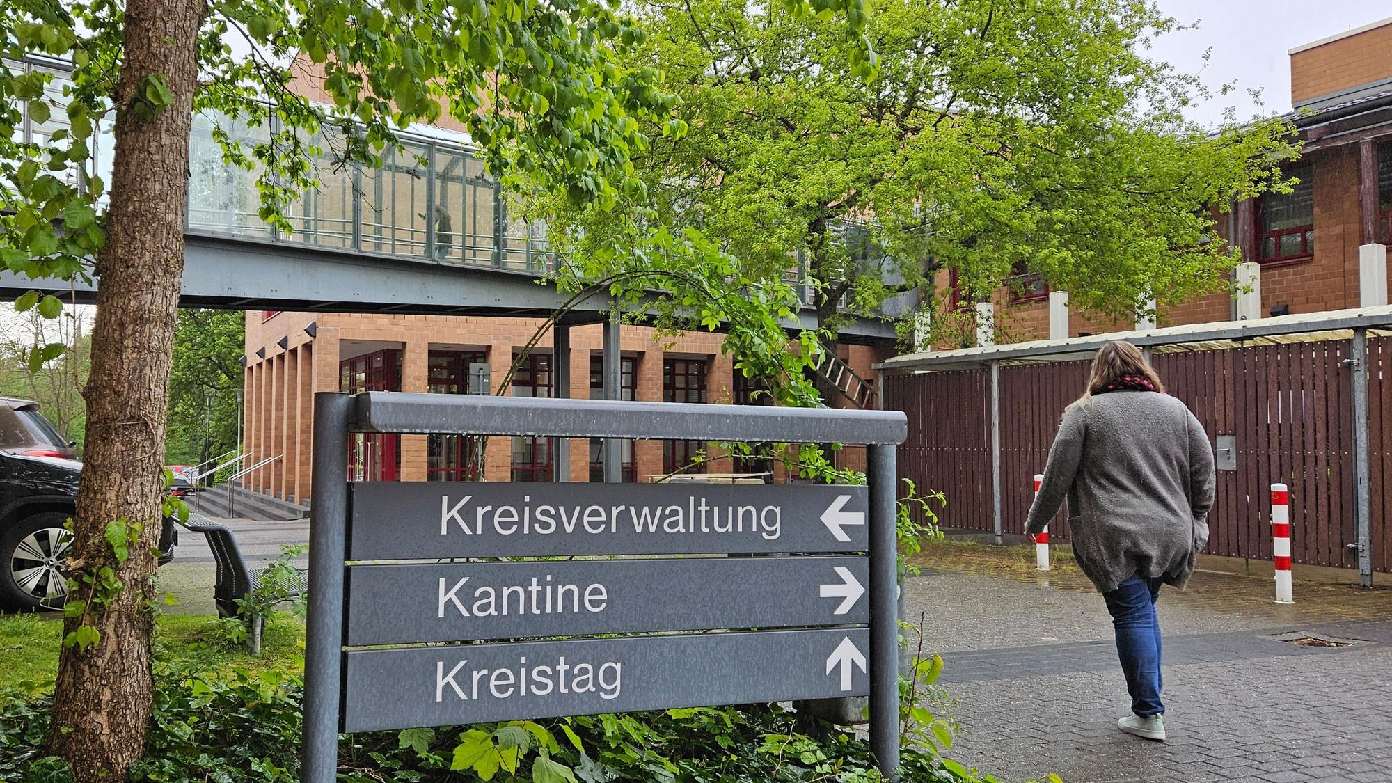 Das Kreishaus in Bergheim.