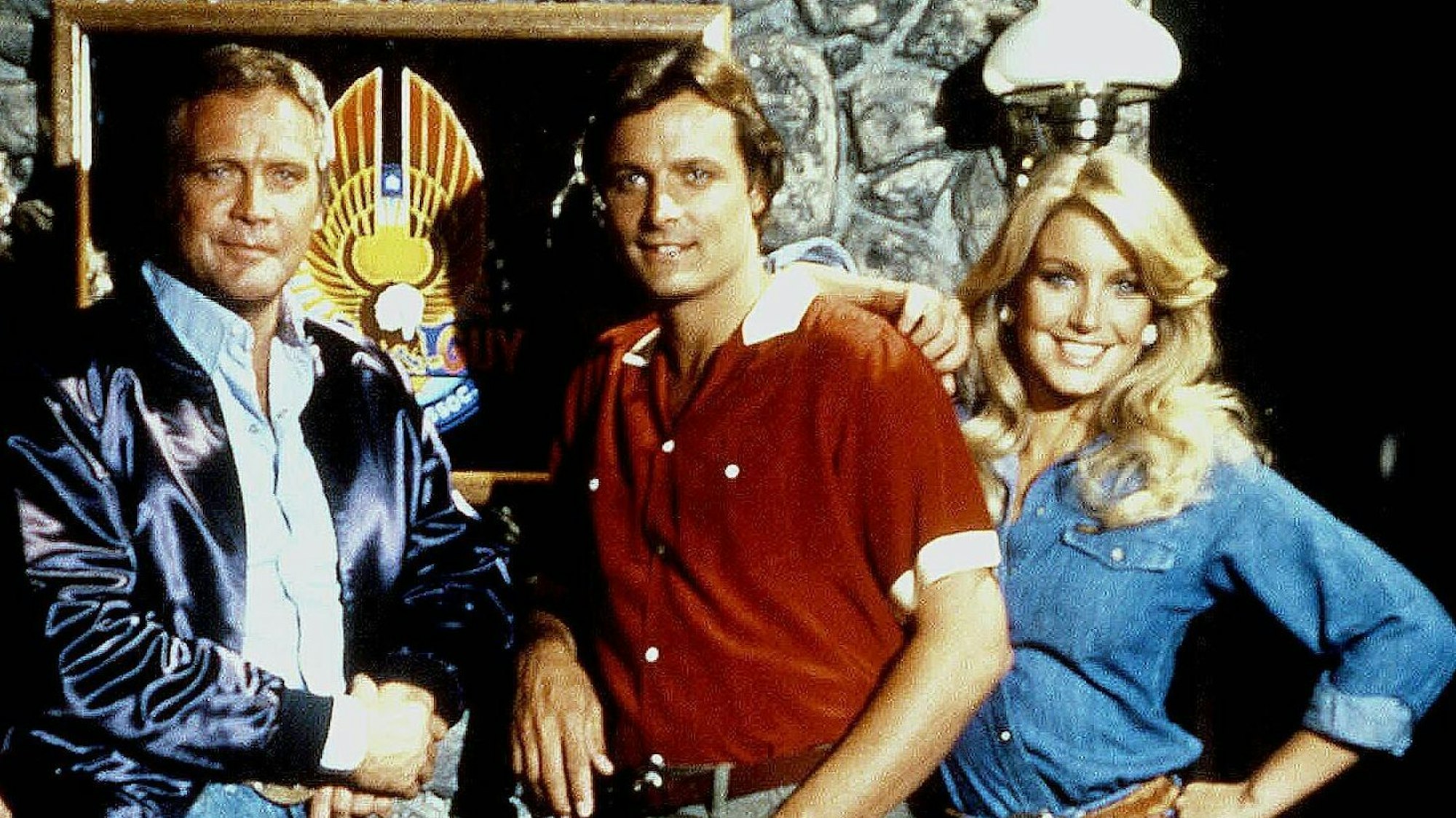 Lee Majors, Douglas Barr und Heather Thomas