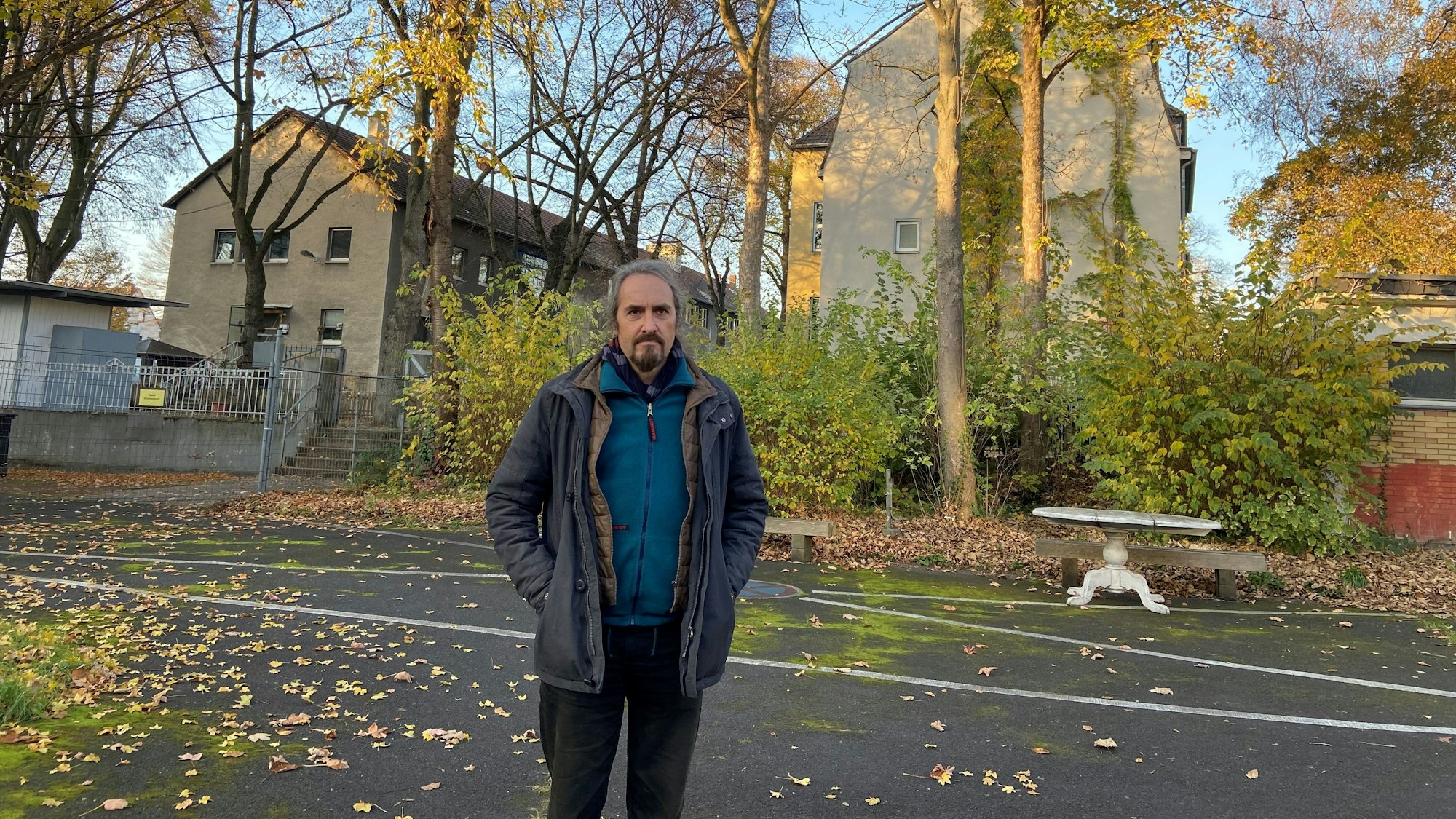 Geschäftsführer Klaus Schäfer vom Bündnis Porz-Mitte (Archivbild)