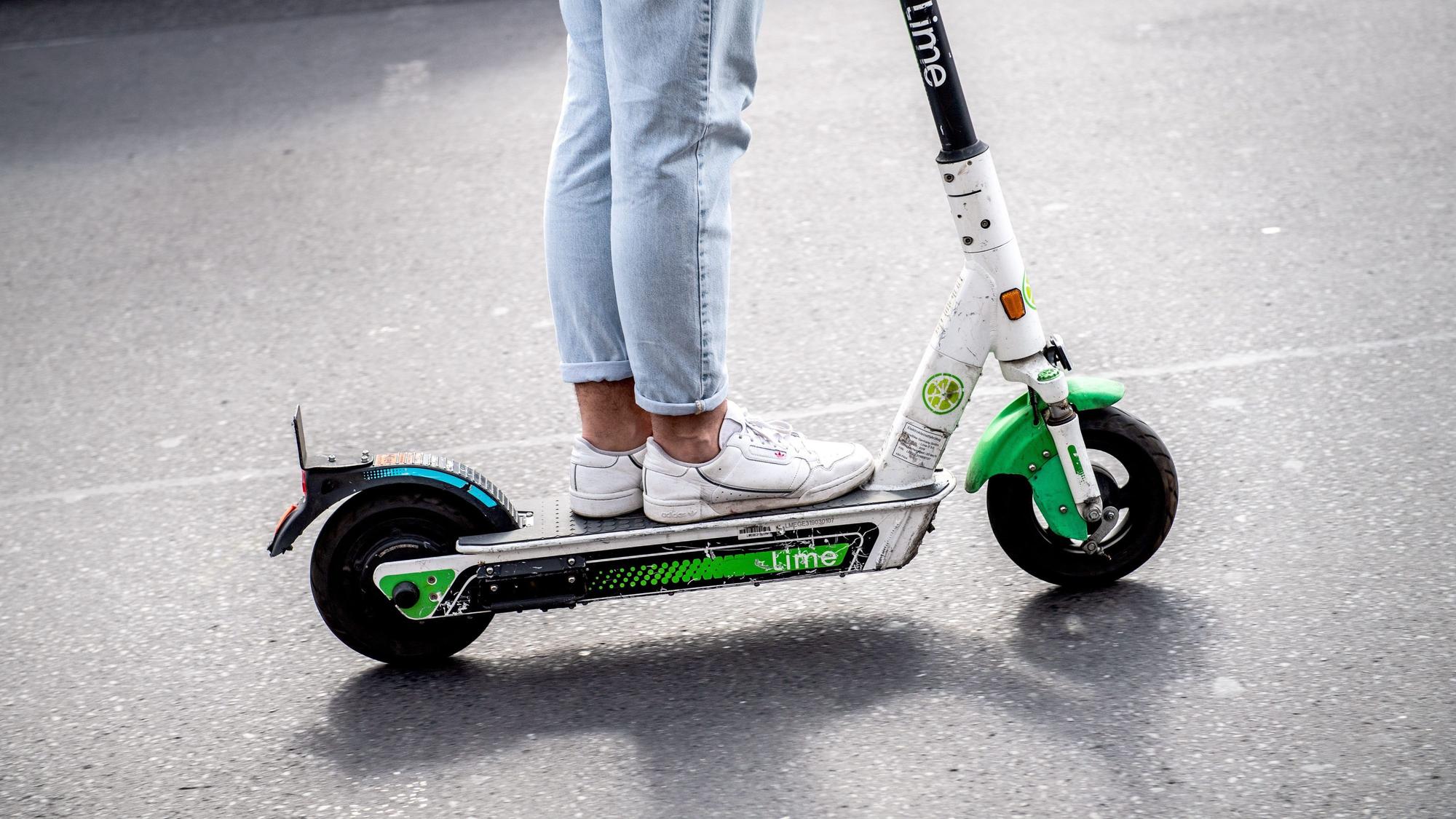 Ein E-Scooter (Symbolbild)