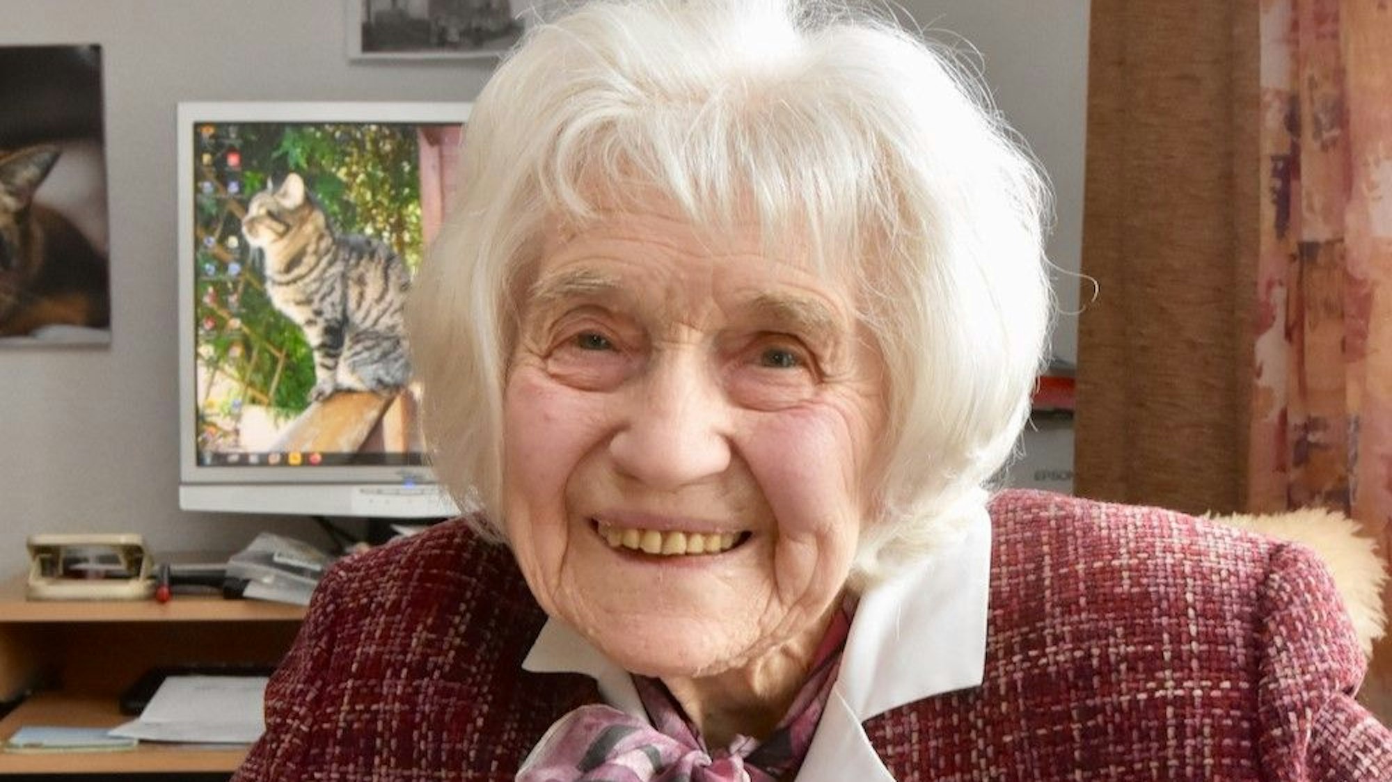 Mutter von zwei Kindern, Hobbyfotografin und -tänzerin: 100 Jahre ist Käthe Gottschall seit heute.