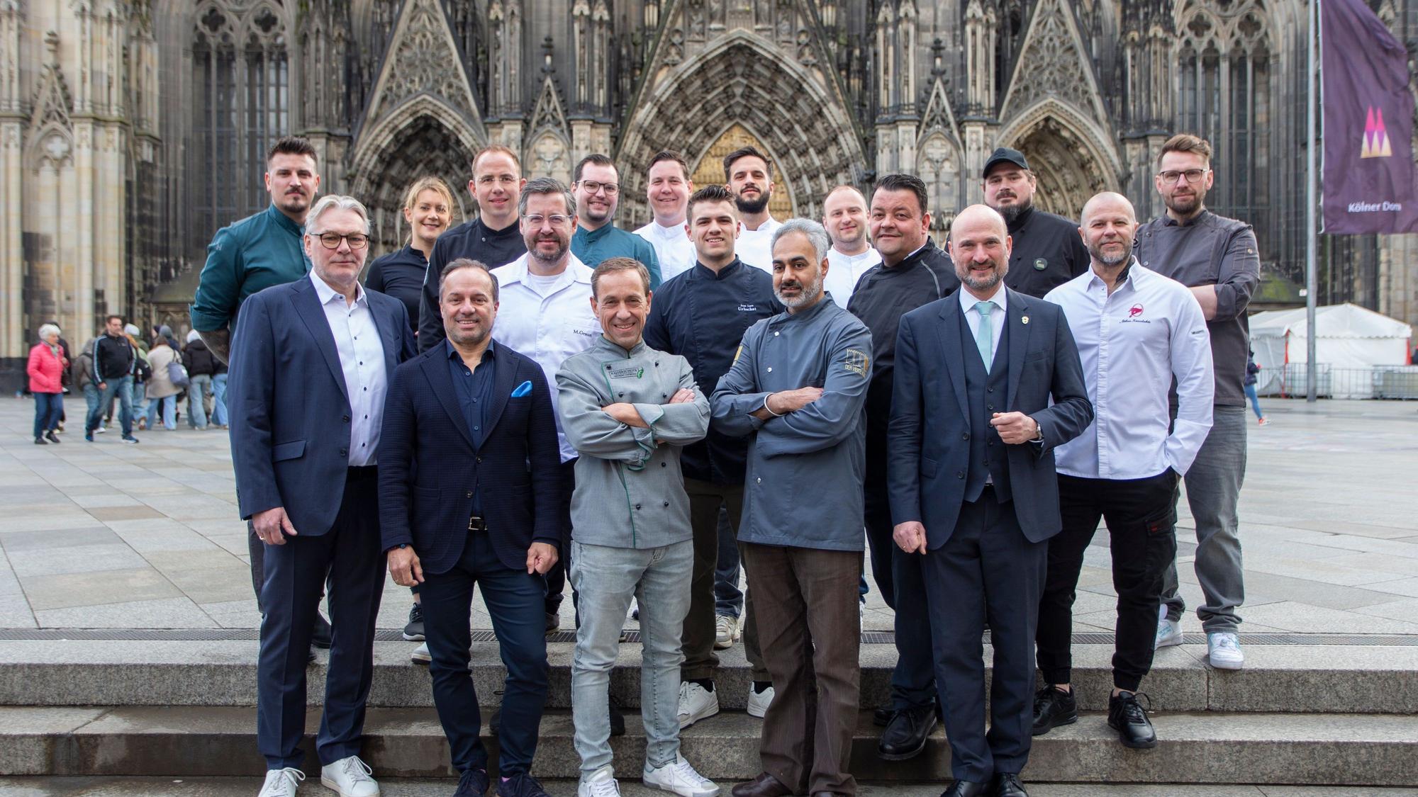Viele namhafte Kochprofis nehmen an den Fine Food Days Cologne 2024 teil.