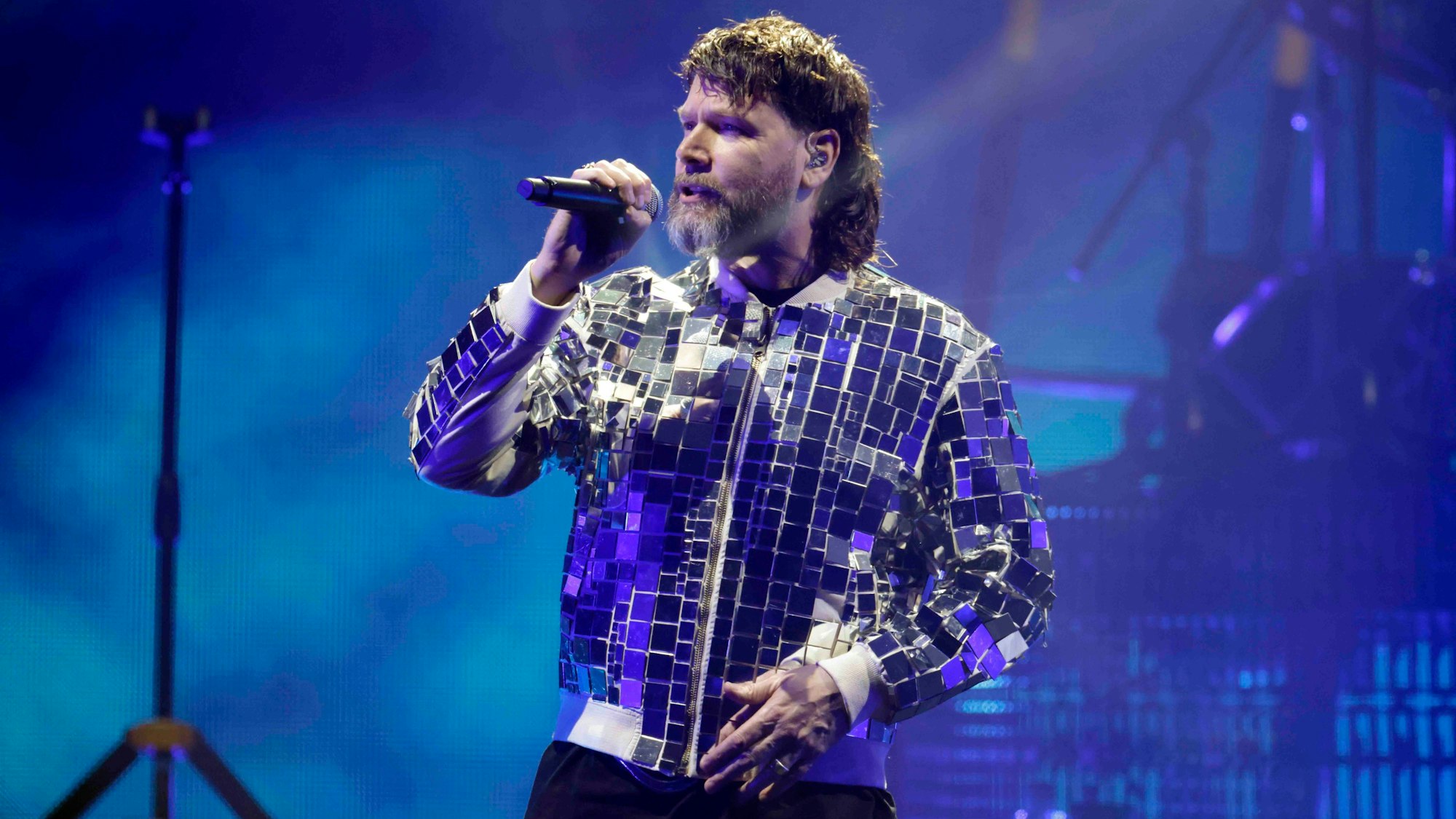 Auftritt des irischen Rocksängers Rea Garvey auf seiner "Halo"-Tour in der Lanxess-Arena