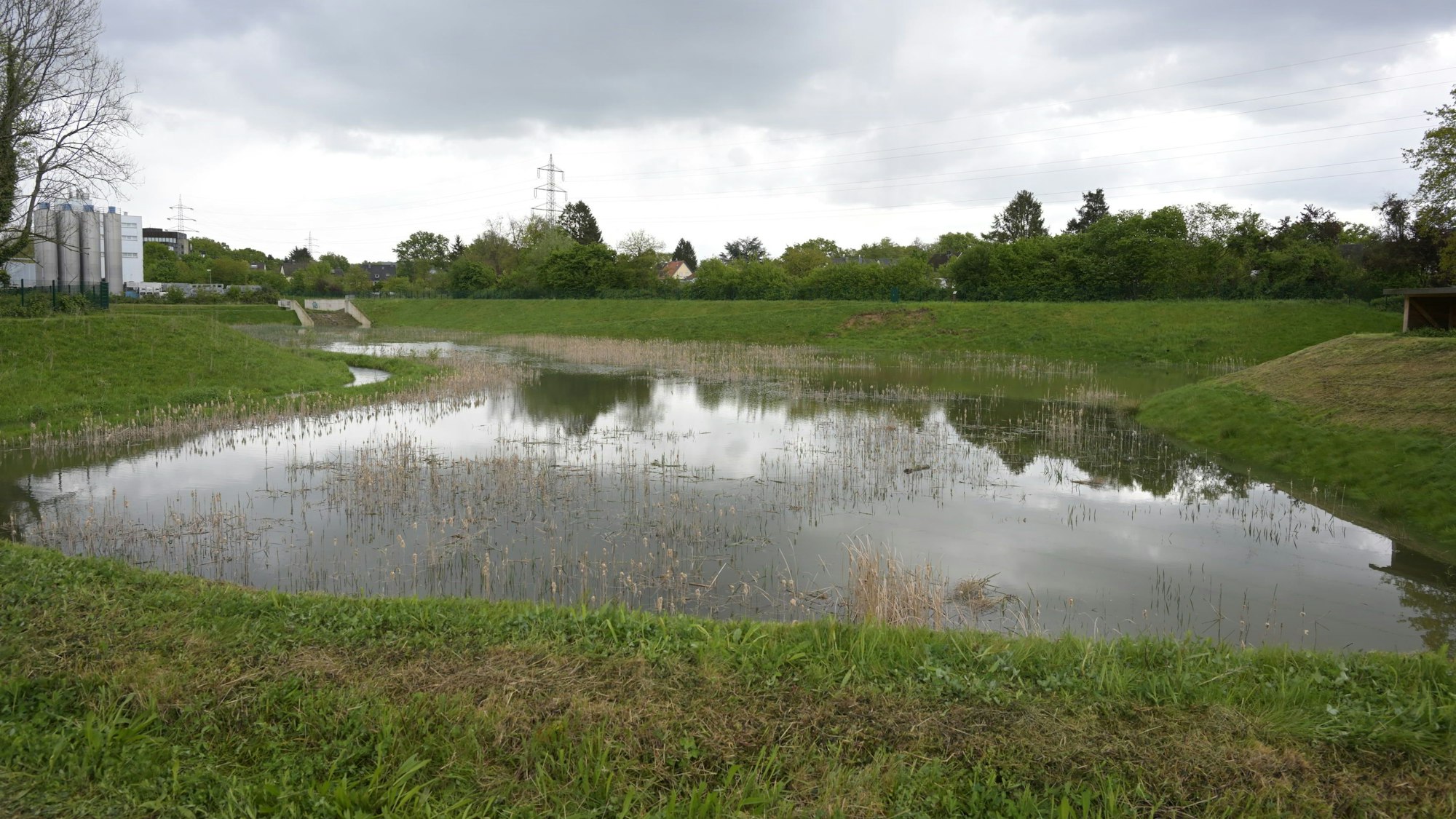 Das Hochwasserbecken der Kieppemühle wurde getestet.