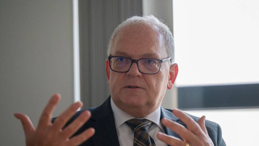 Polizeipräsident Johannes Hermanns plant, gegenüber möglichen Randalierern durchzugreifen.