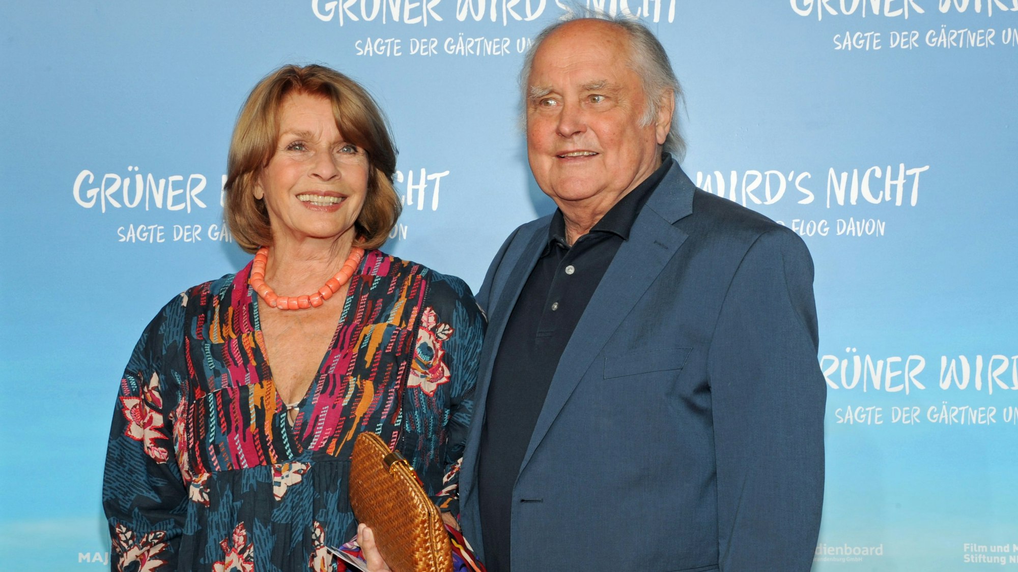 Senta Berger und Michael Verhoeven im Jahre 2021.