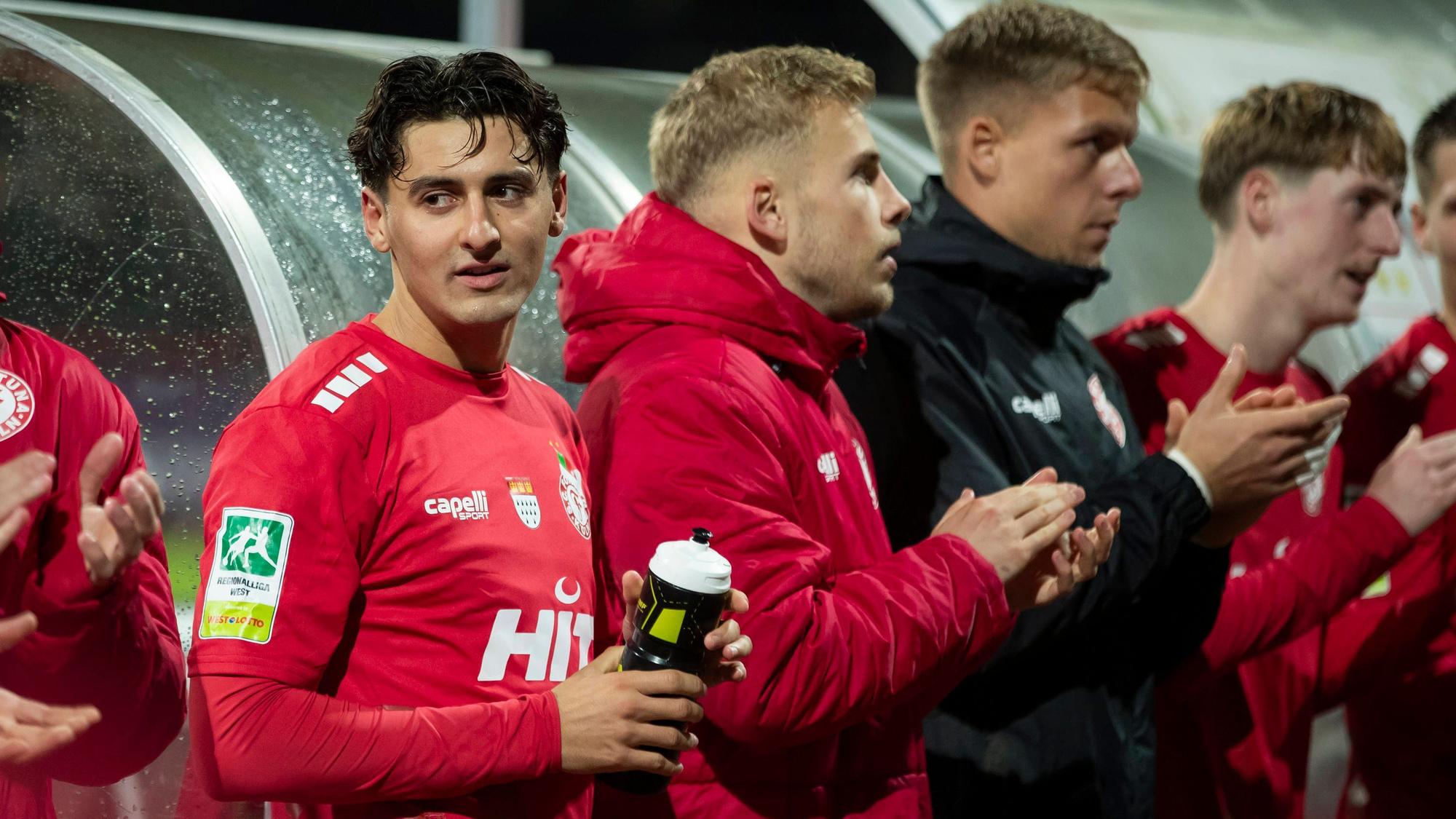 Regionalliga West, Fortuna Koeln - Borussia Moenchengladbach U23, 10.11.2023 Henri Matter Fortuna Koeln, 14. Regionalliga West, Fortuna Koeln - Borussia Moenchengladbach U23, 15. Spieltag, am 10.11.2023, Suedstadion, Koeln DFL regulations prohibit any use of photographs as image sequences and/or quasi-video *** Regionalliga West, Fortuna Koeln Borussia Moenchengladbach U23, 10 11 2023 Henri Matter Fortuna Koeln, 14 Regionalliga West, Fortuna Koeln Borussia Moenchengladbach U23, 15 Spieltag, am 10 11 2023, Suedstadion, Koeln DFL regulations prohibit any use of photographs as image sequences and or quasi video Copyright: xBEAUTIFULxSPORTS/Meuselx