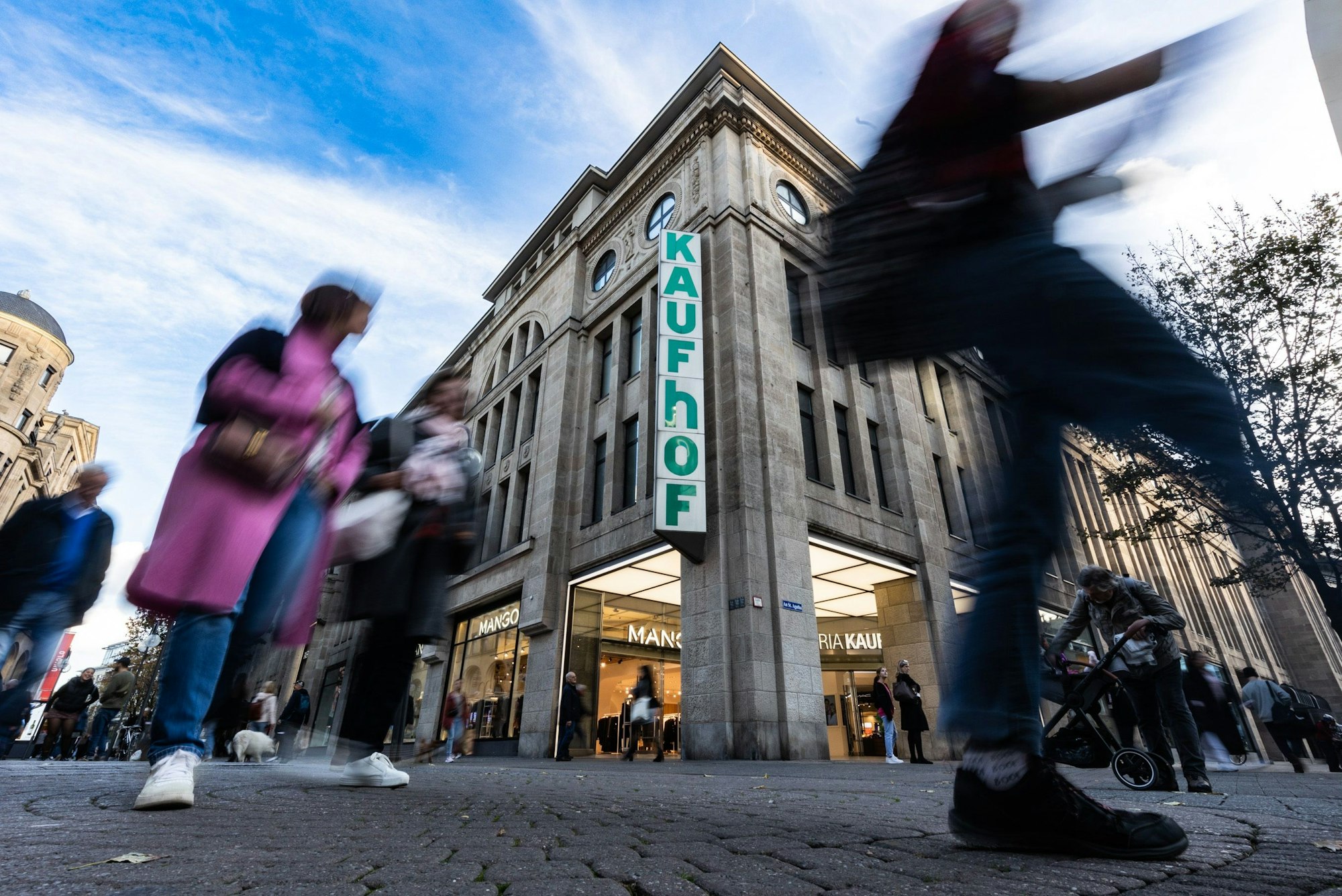 Der Kaufhof an der Hohe Straße in Köln.