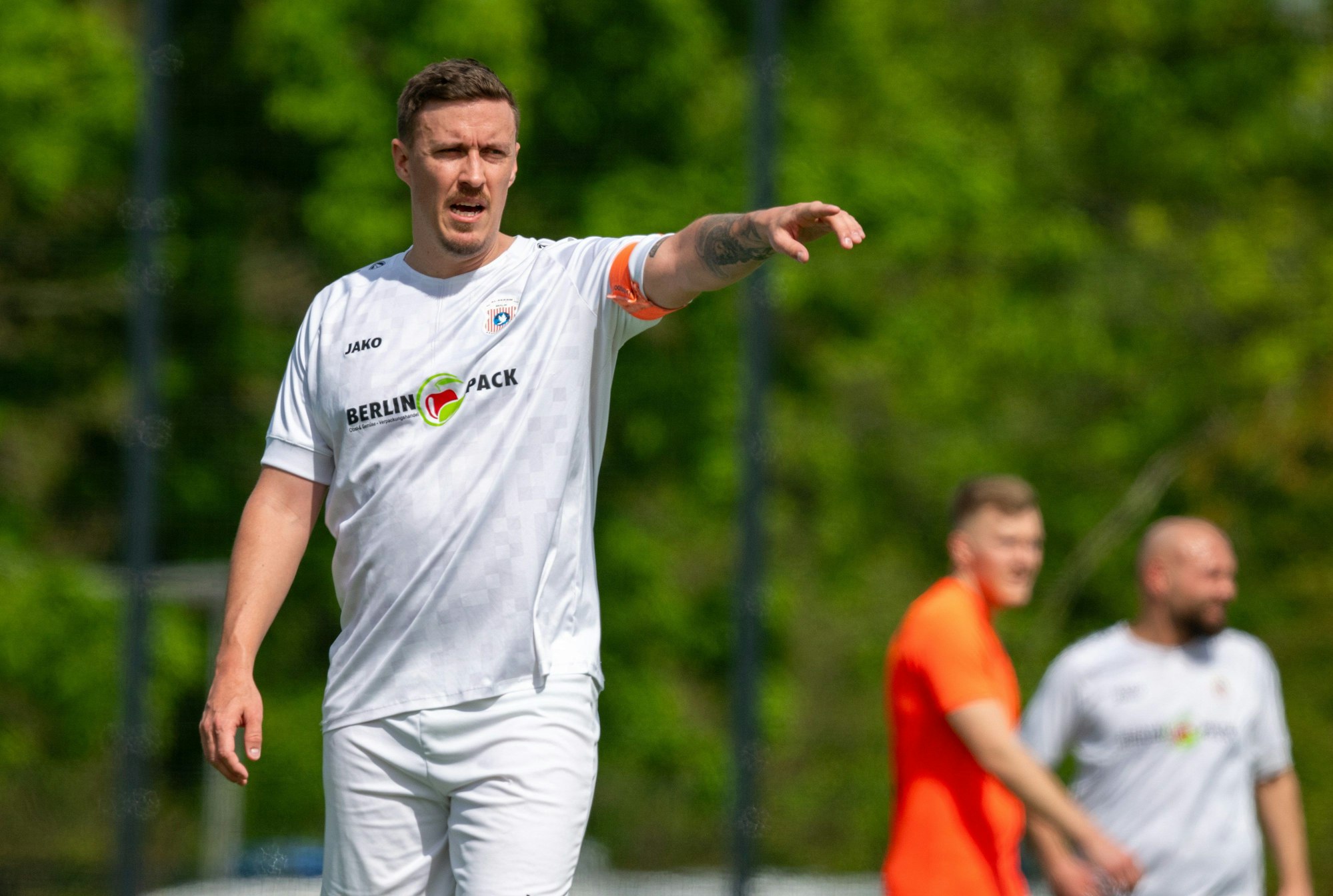 Führte sein Team mit der Binde aufs Spielfeld: Max Kruse