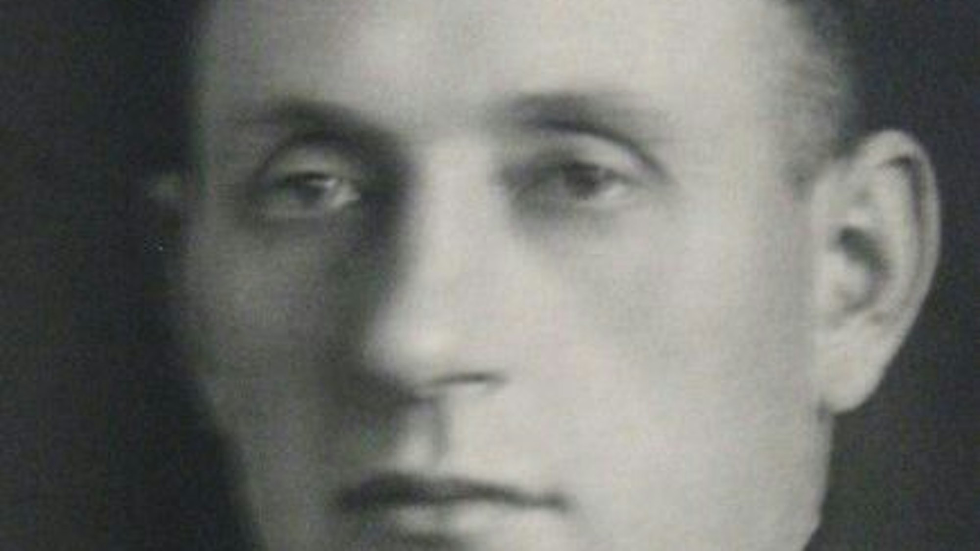 Das Bild zeigt Johann Bürger im Jahr 1925