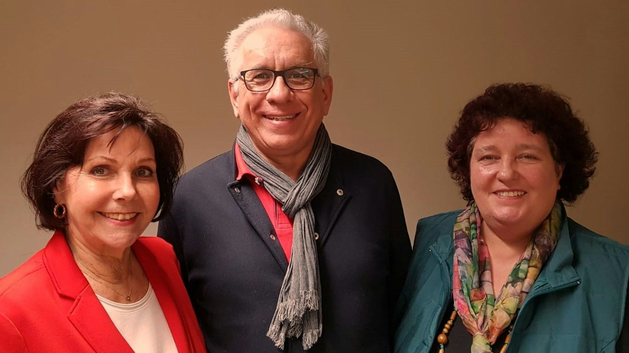 Uschi Muckenheim-Mc Gunigel, Wilhelm Engel und Heike Gebhardt