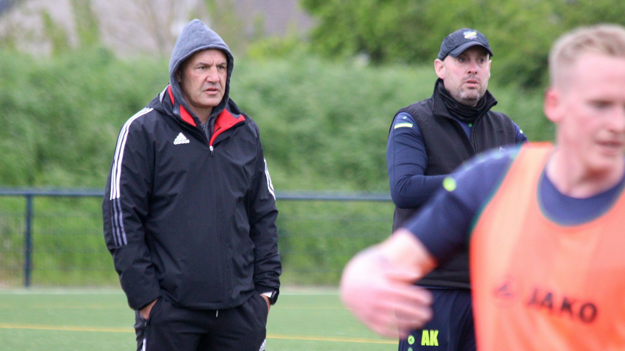 Das Interims-Trainerduo der SpVg Ländchen-Sieberath.