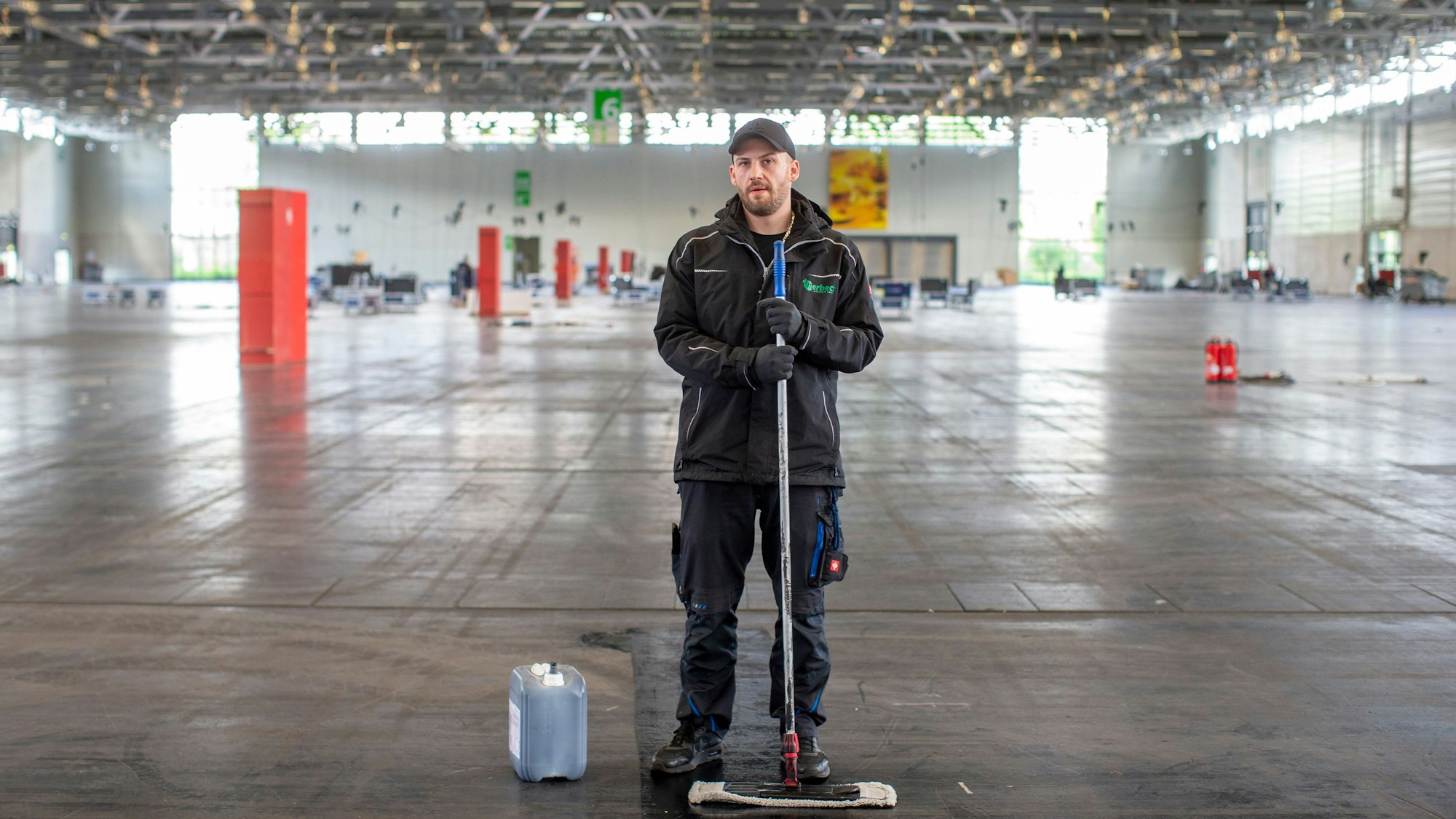 Sieht gerne schwarz: Patrick Zeidler von der Firma Merbeck.