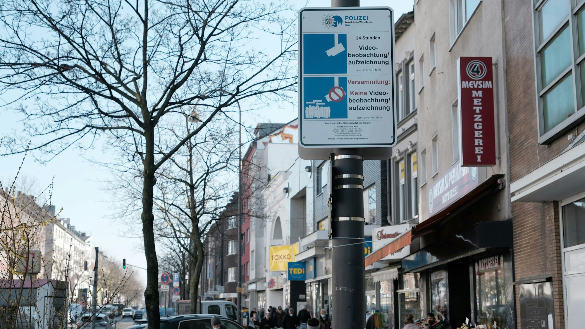 Videoaufzeichnung Kalker Post und Kalker Hauptstraße.