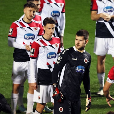 FC Viktoria Köln vs. Saarbrücken, 3. Liga, Mitte: Ben Voll (Viktoria), 21.02.2024, Bild: Herbert Bucco