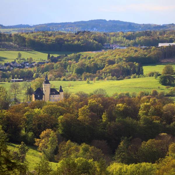 Ausblick auf das Schloss Homburg