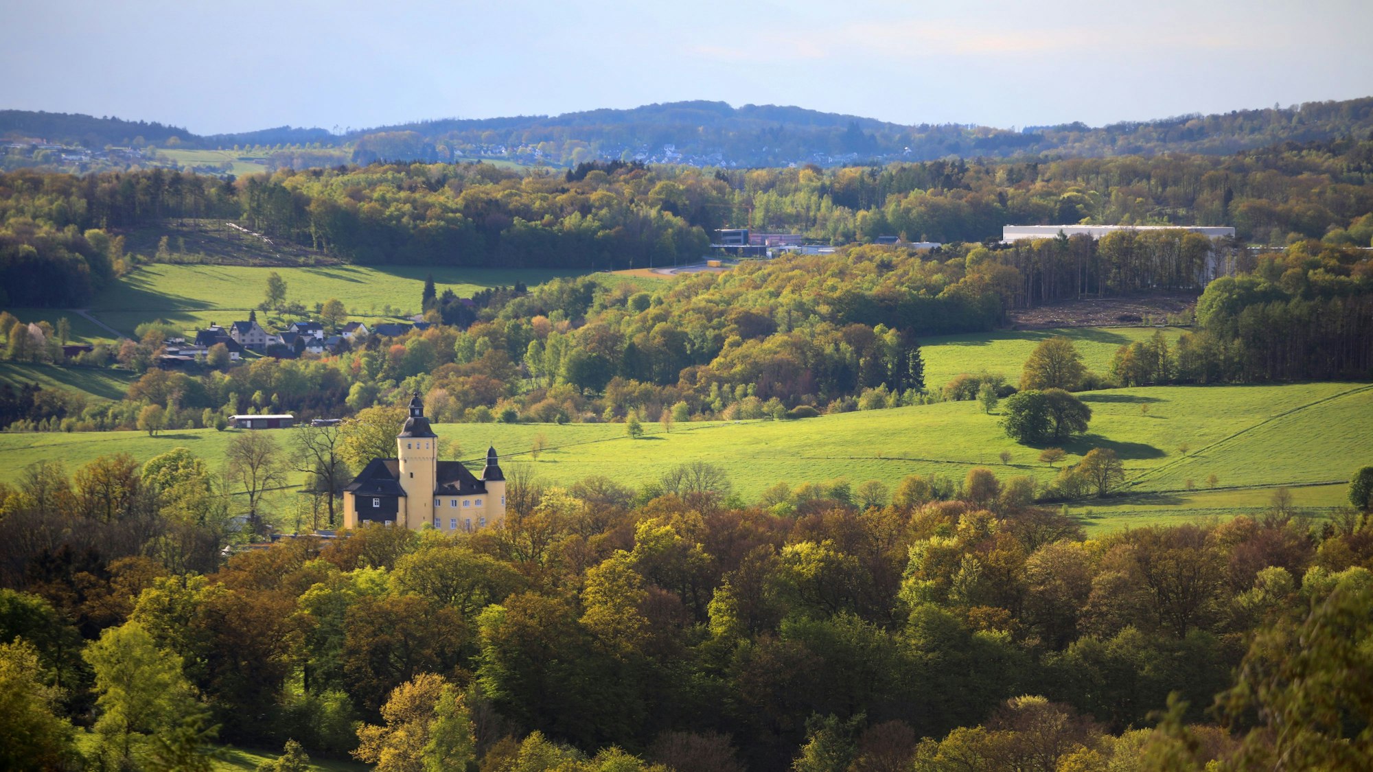 Ausblick auf das Schloss Homburg