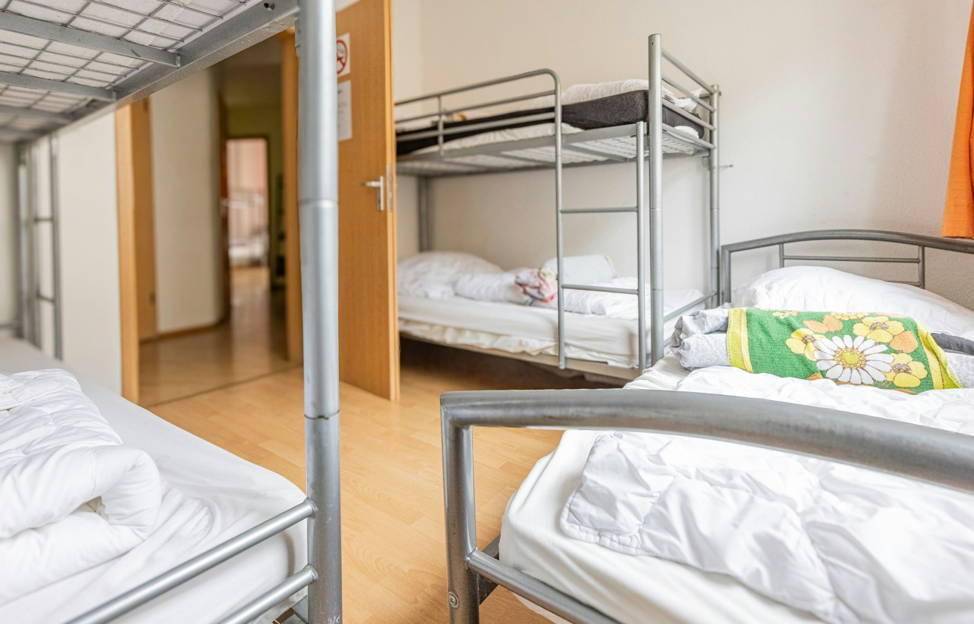 Im Bett schlafen, an einem geschützten Ort: die ehemalige Notschlafstelle.