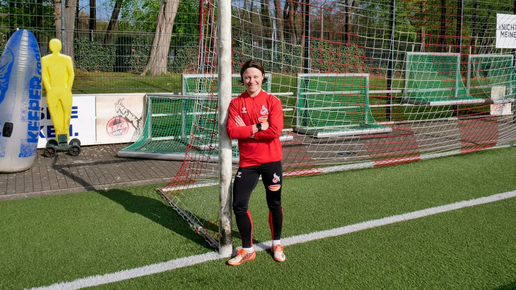 Ally Gudorf in den Farben des 1. FC Köln.