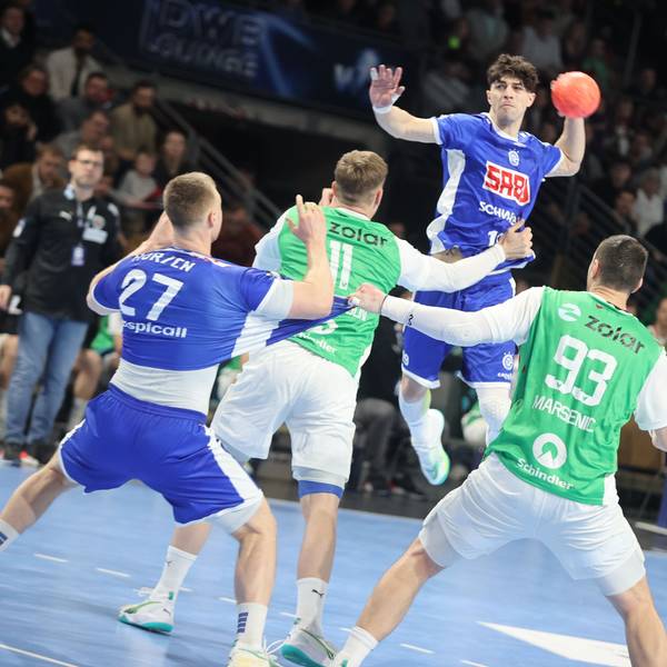 Spielszene aus dem Handball