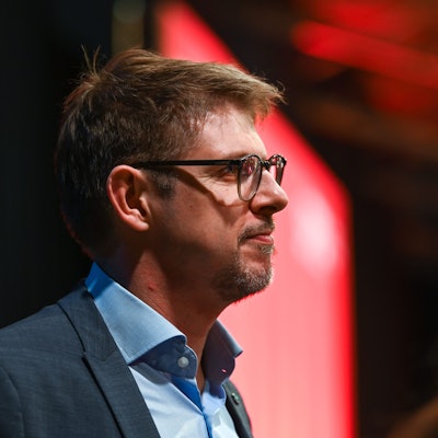 Europaabgeordneter Matthias Ecke auf dem Landesparteitag der SPD Sachsen in Chemnitz. (Archivbild)