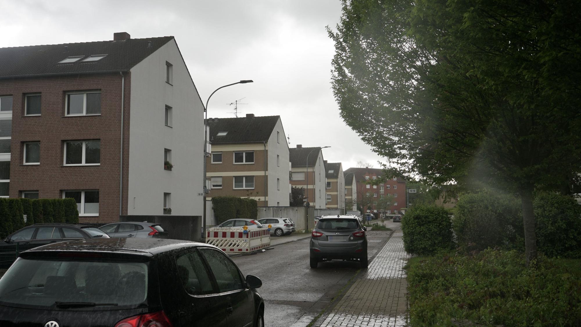 Mehrfamilienhäuser in Sindorf.