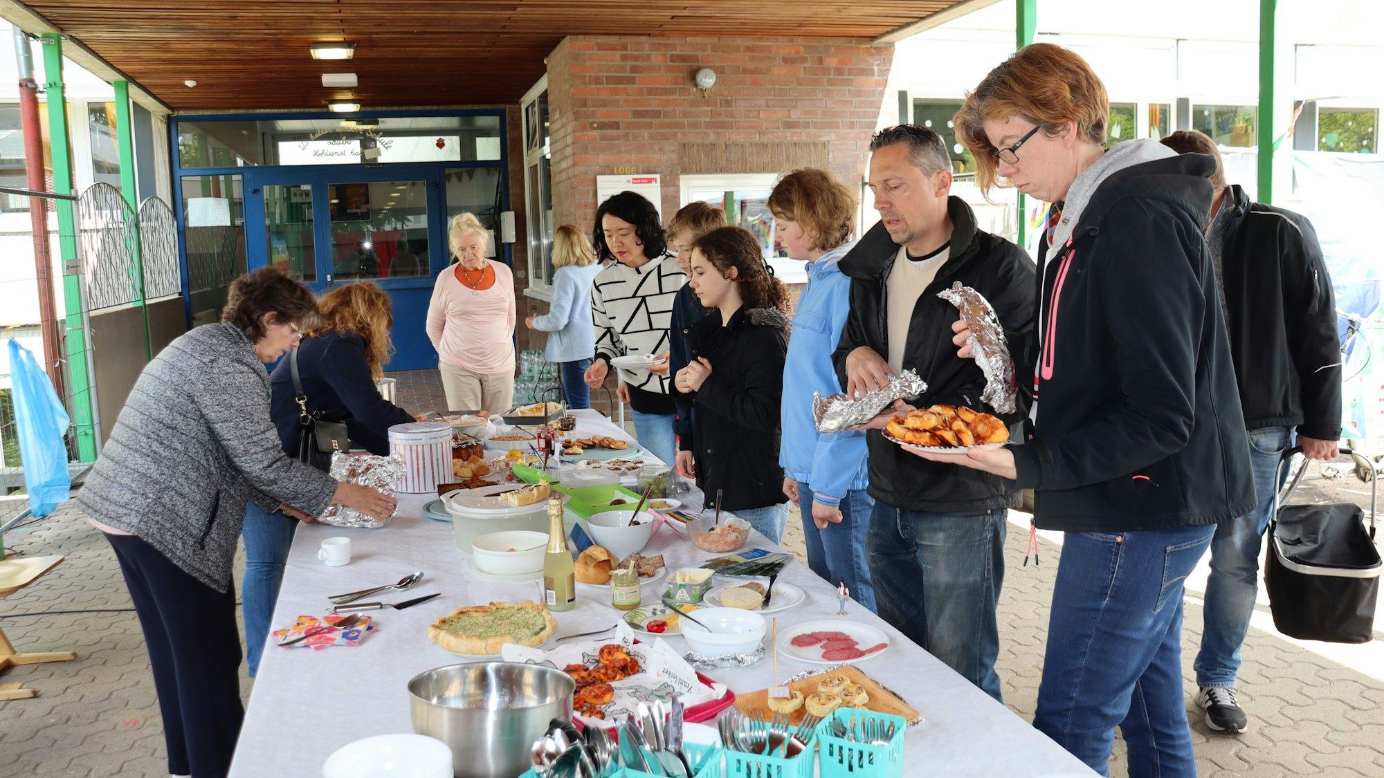 Die Palette der Köstlichkeiten reichte von türkischen Pasteten über Pfälzer Leberknödel bis zu brasilianischer Küche.
