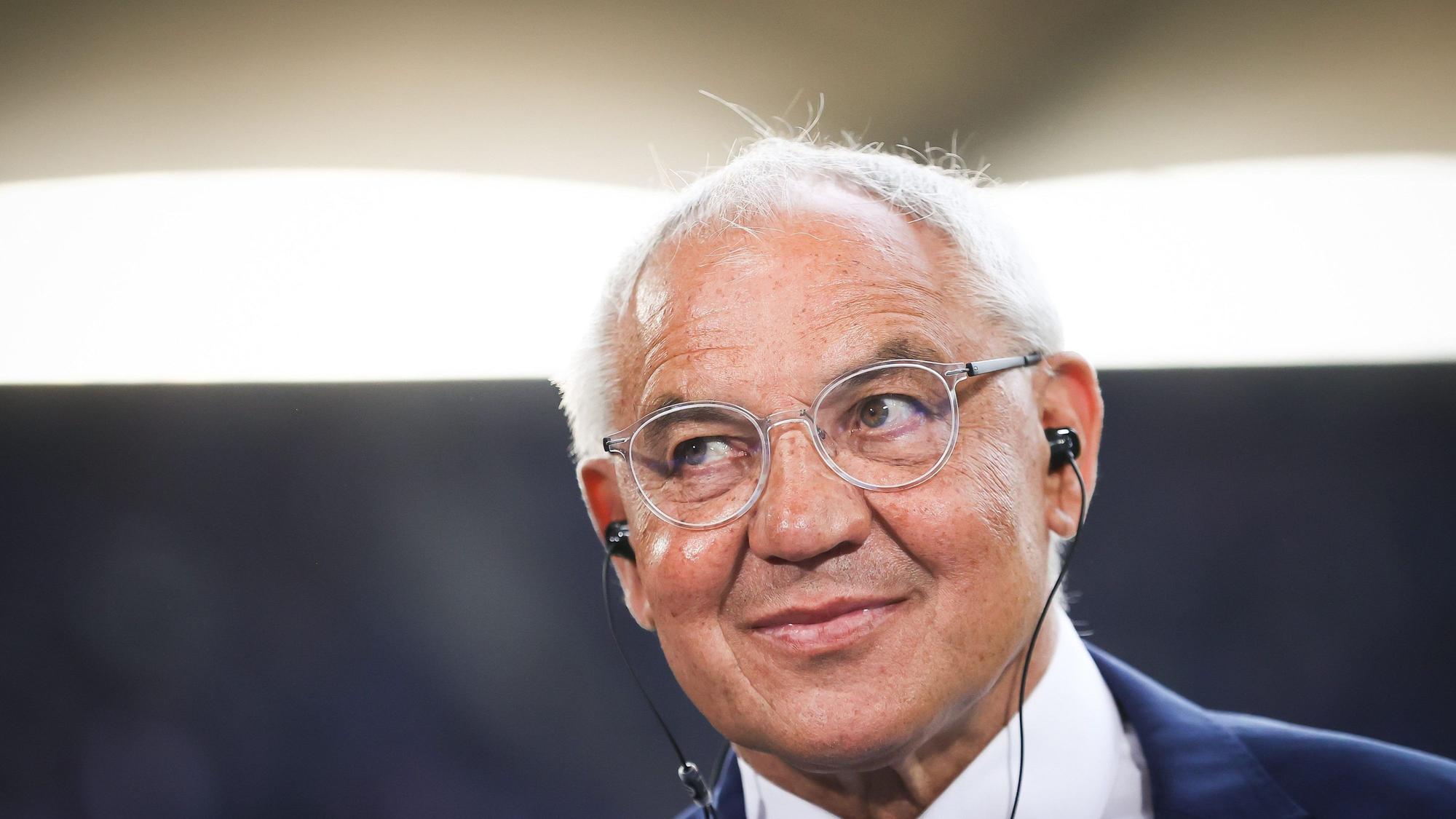 Felix Magath im TV-Interview.