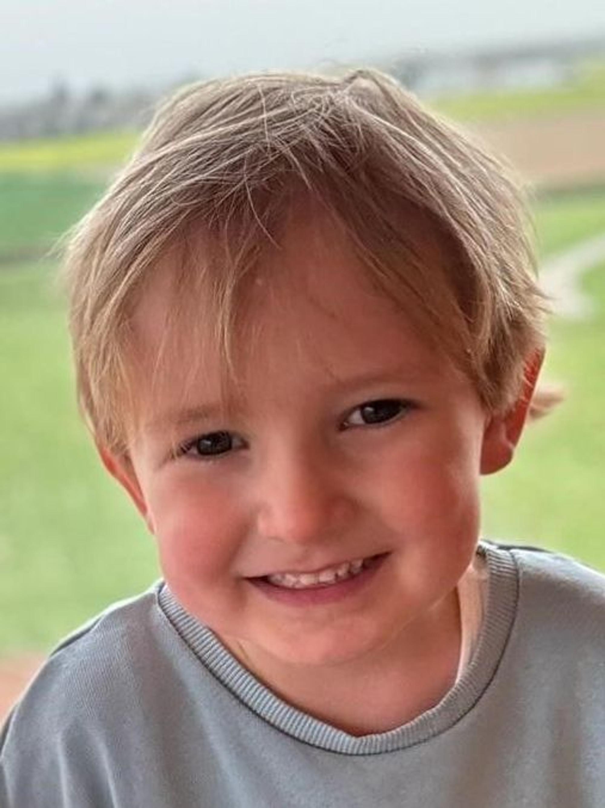 Das Bild zeigt den dreijährigen Milo aus Kerpen-Horrem