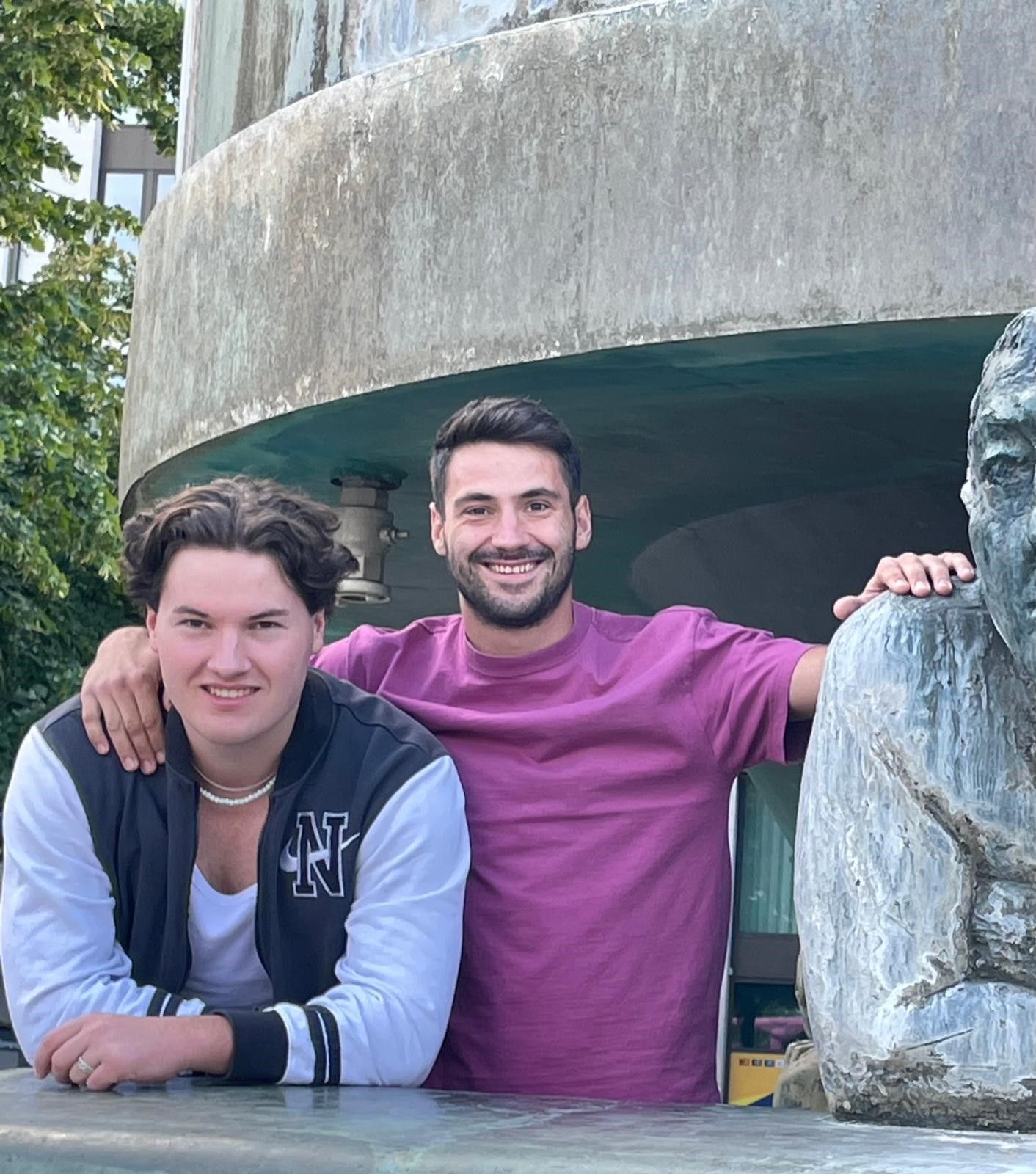 Das Bild zeigt Theo und Nick Peiler aus Erftstadt-Lechenich
