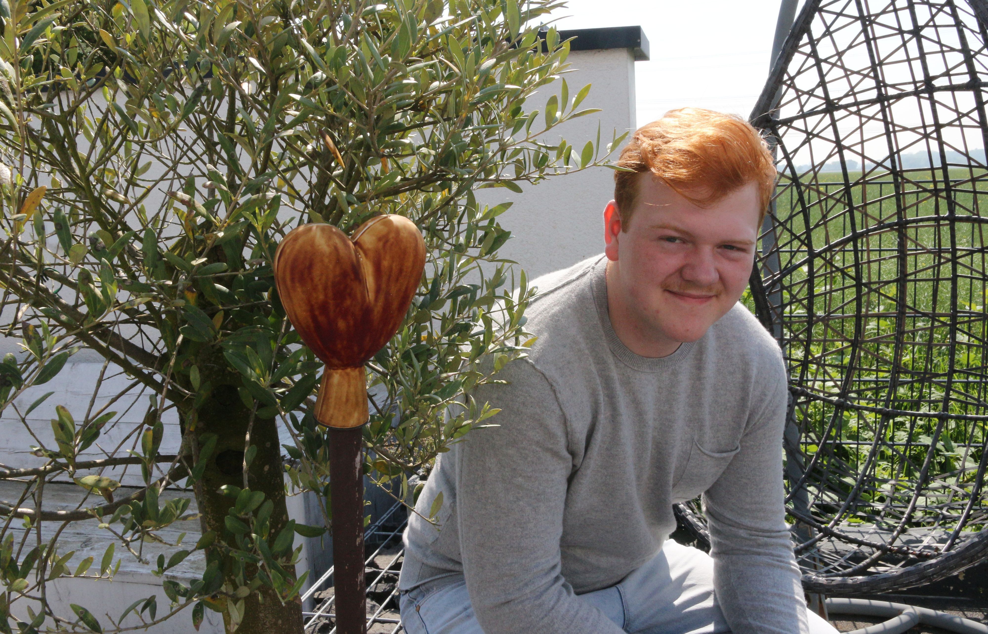 Das Bild zeigt Linus Meinel (17 Jahre) aus Pulheim-Sinnersdorf.