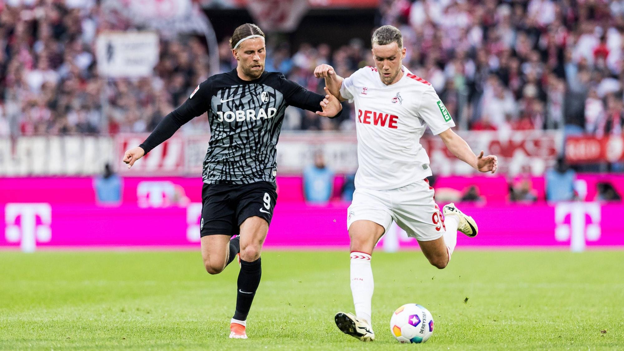 Luca Waldschmidt (rechts) wäre einer der ersten Kandidaten für ein Tor des 1. FC Köln.